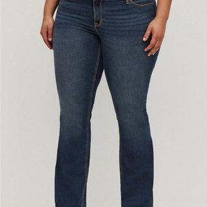 Luxe Slim Boot Jean - Super Stretch Medium Wash - Size 14